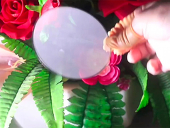 Ruloya rulo kazı ile filtre ağı