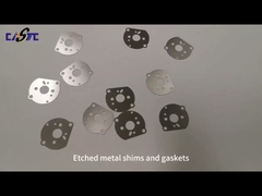 Asit kazımı Metal Yüksek hassasiyetli paslanmaz çelik şimşekler Gaskets