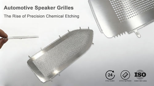 Son şirket haberleri Automotive Speaker Grilles: The Rise of Precision Chemical Etching