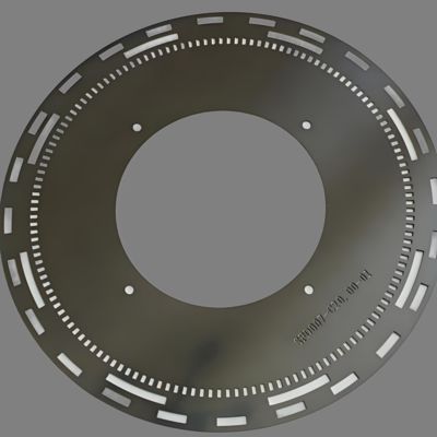 İyi bir fiyat. Chemical etching stainless steel encoder disk for optical encoder sensor  çevrimiçi