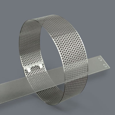 Kimyasal olarak kazınmış paslanmaz çelik örgüsü duman dedektörü için 0.1mm 0.2mm 0.3mm kalınlığındaki metal örgüsü