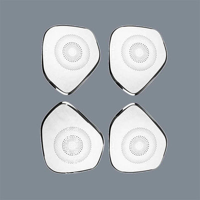 Özel paslanmaz çelik otomotiv hoparlör ızgaraları mikro delikli