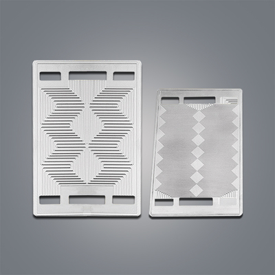 Hızlı Metal Çizim 0.5mm 316L Basılı Devre Isı Değiştiricisi Plakası