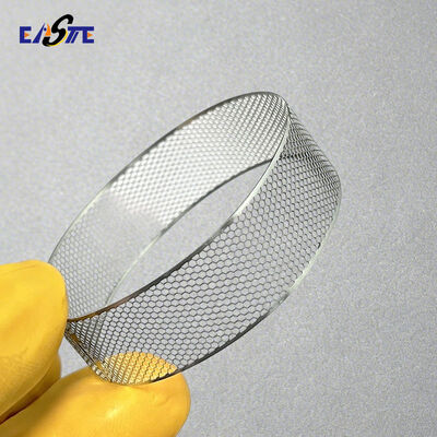 Duman Alarmları İçin Özel Fotoğraf Kazınmış Paslanmaz Çelik 304 Duman Dedektörü Örgü Kapağı